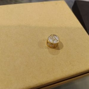 18k saudi gold letter A pendant